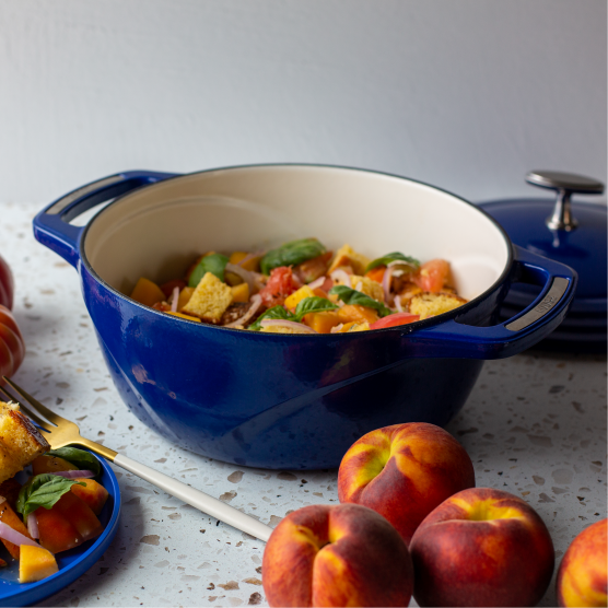 USA Enamel Cast Iron Dutch Oven