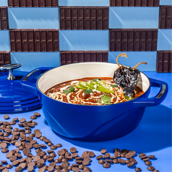 USA Enamel Cast Iron Dutch Oven