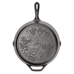 American Road Trip: 12 Inch Seasoned Cast Iron Skillet. Washington. D.C.
