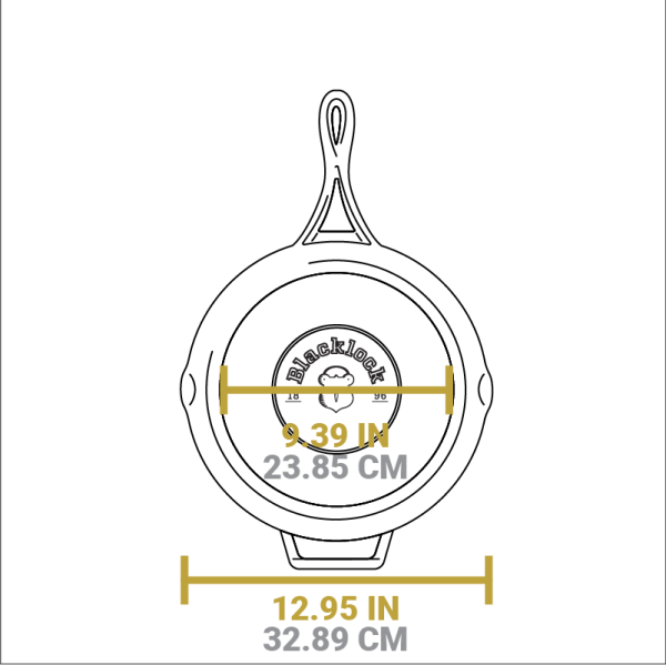 Blacklock Lightweight Skillet