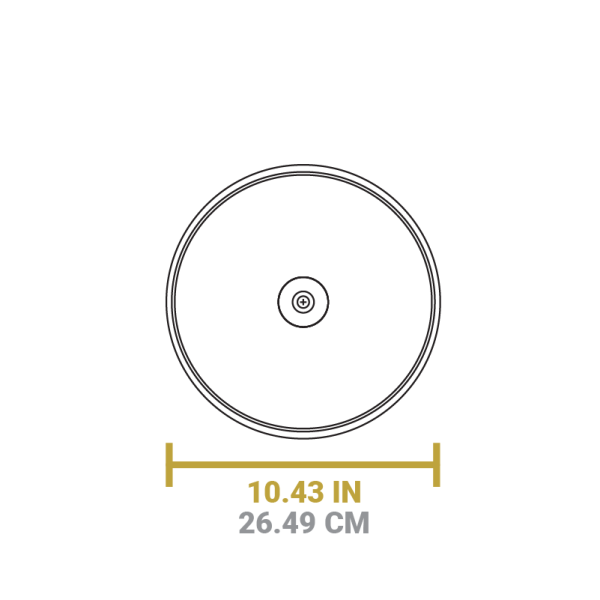 Round Glass Lid