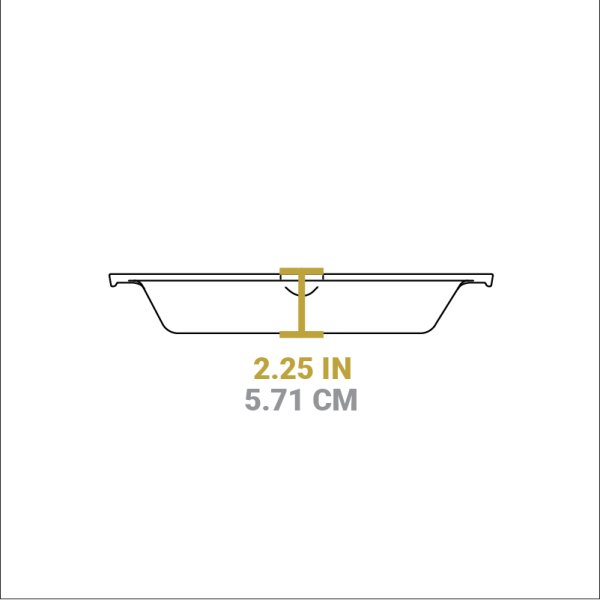 Cast Iron Dual-Handle Pan