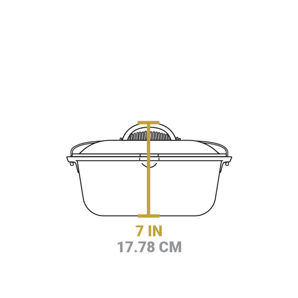 Dutch Oven with Bail Handle