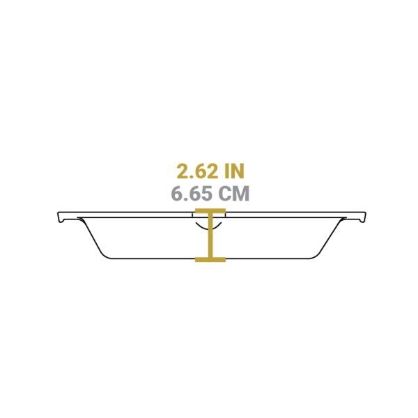 Cast Iron Dual-Handle Pan