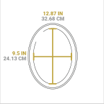 Oval Serving Griddles