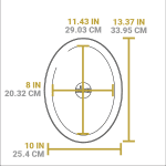 Oval Serving Griddles