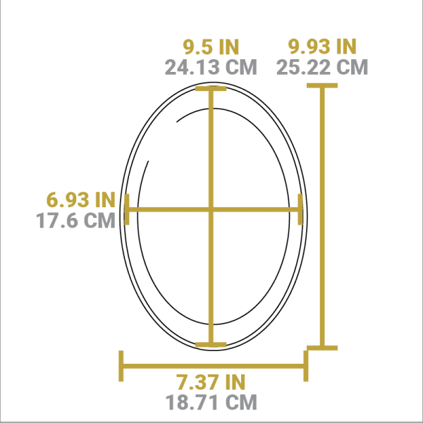 Oval Serving Griddles