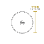 Round Wood Underliner