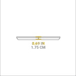 Round Wood Underliner