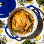 USA Enamel Cast Iron Dutch Oven
